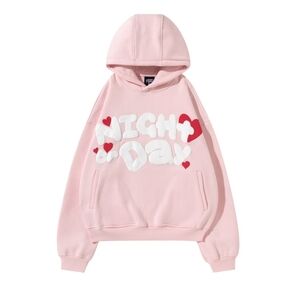 Night Or Day Heart Hoodie